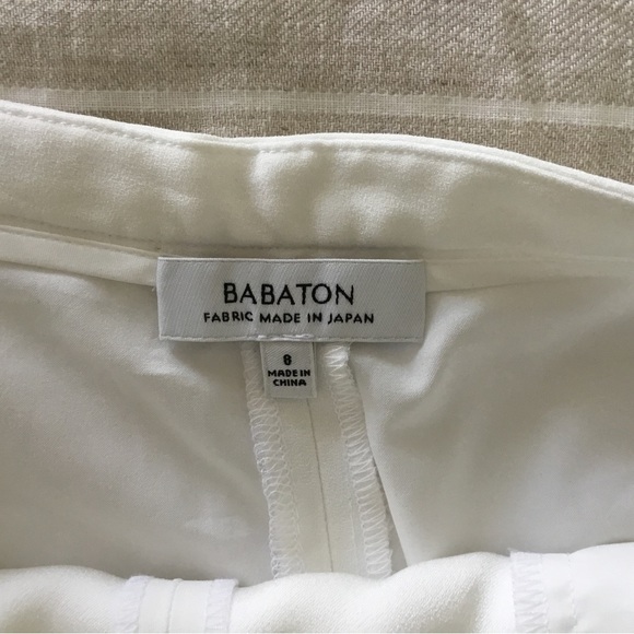 Aritzia Babaton Skort, off-white, size 8 - Picture 3 of 9